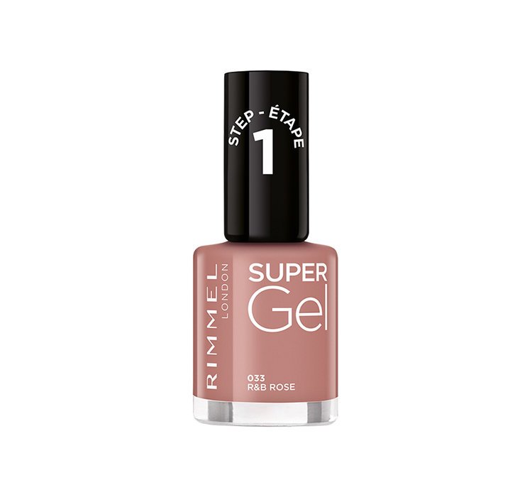 Rimmel Super Gel Nail Lacquer 033 R&B Rose
