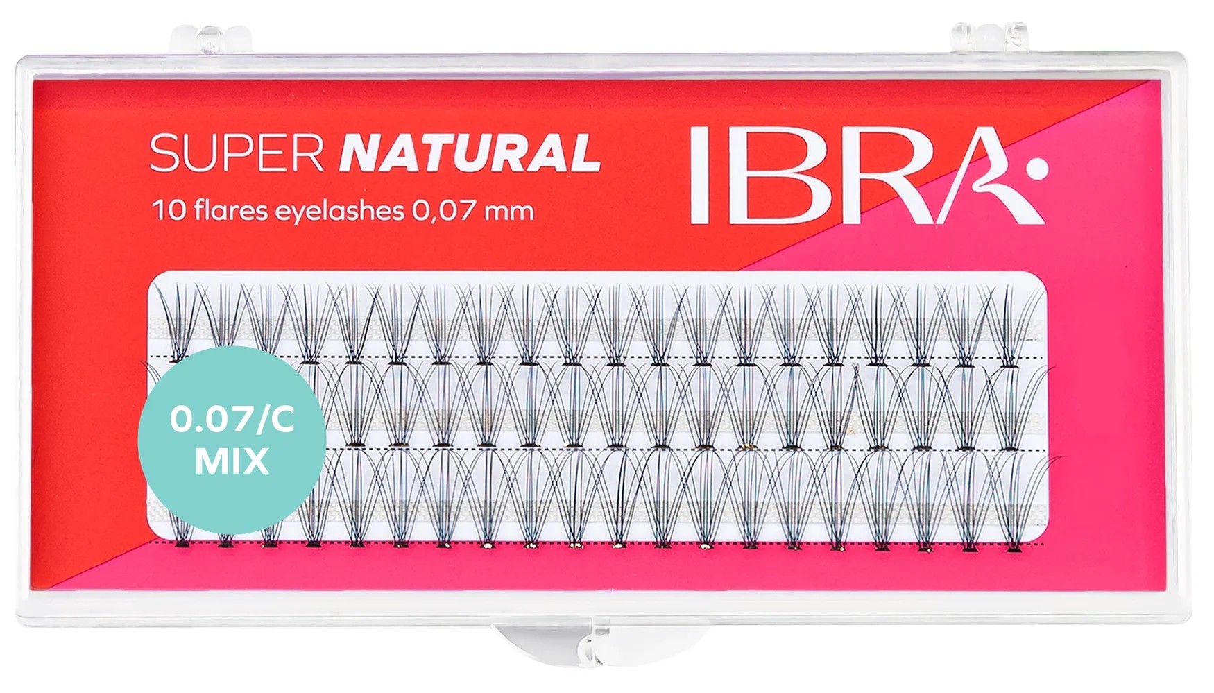 IBRA Makeup Super Natural Eyelash Curl Set 0.07-C-MIX