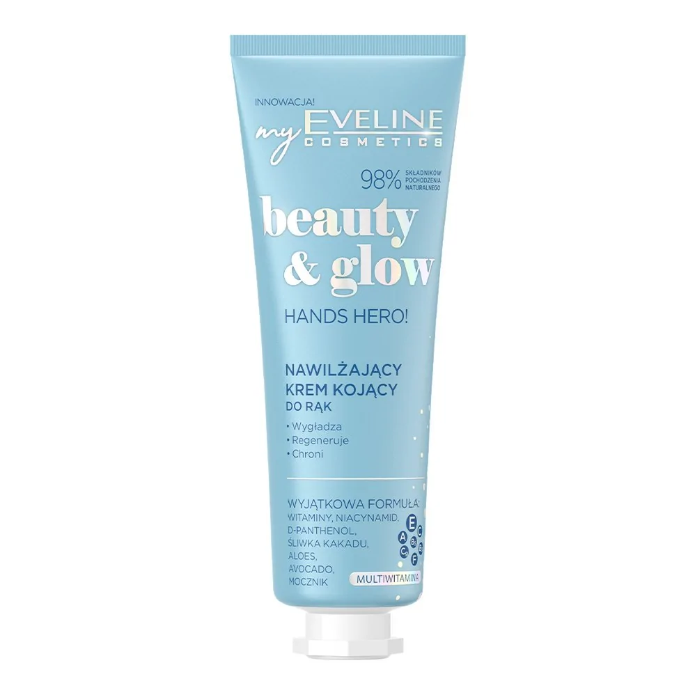 Eveline Beauty &amp; Glow Cremă hidratantă pentru mâini 50ml