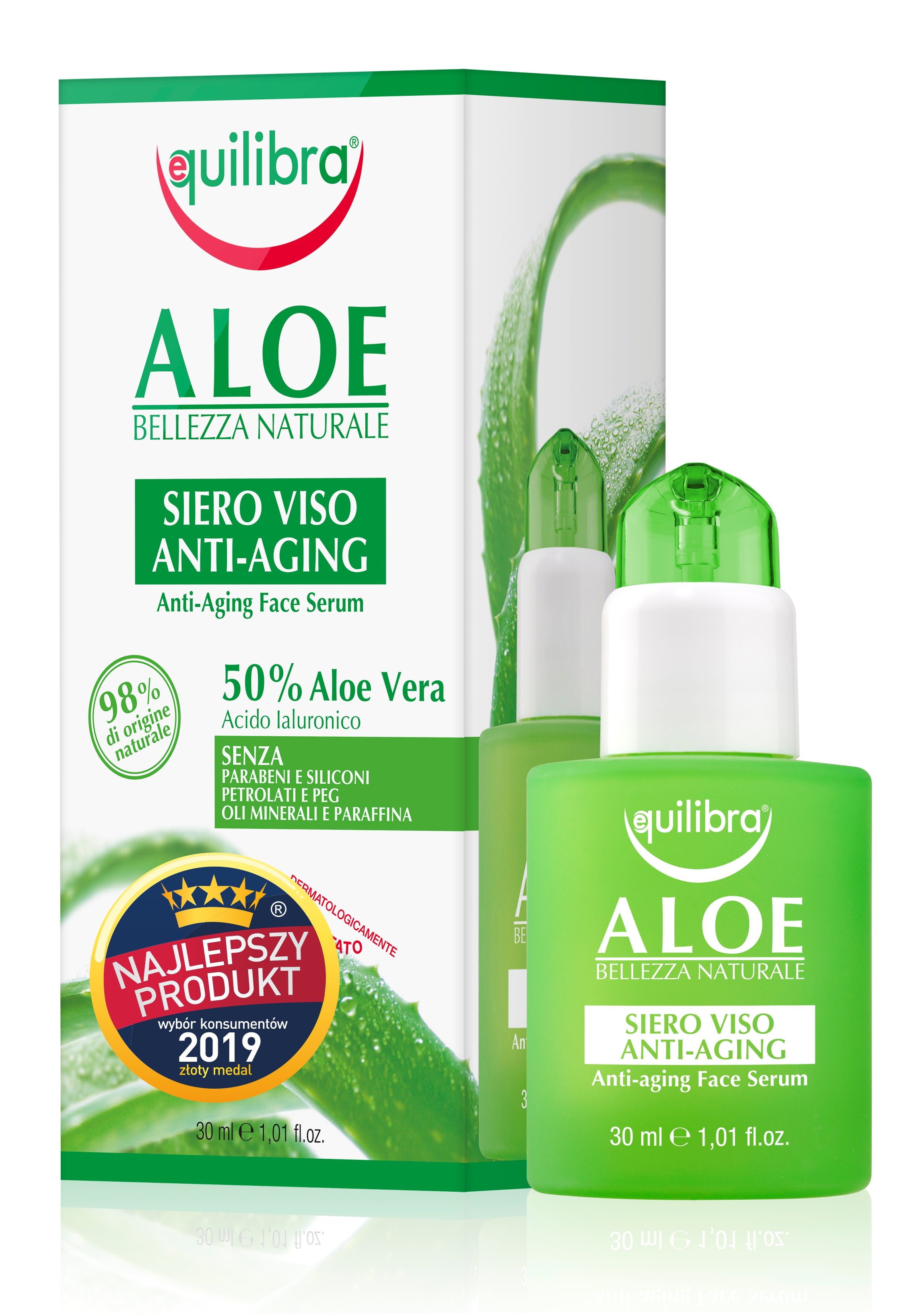 Equilibra Aloe Vera Serum antirid 30ml