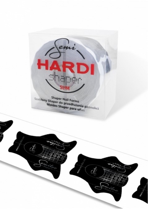 Semilac șabloane de prelungire a unghiilor Semi HARDI Shaper SLIM - 500 buc.