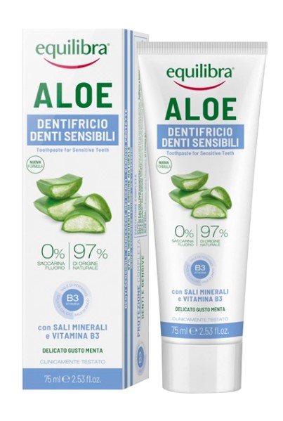 Equilibra Aloe Vera Sensitive Toothpaste 75ml
