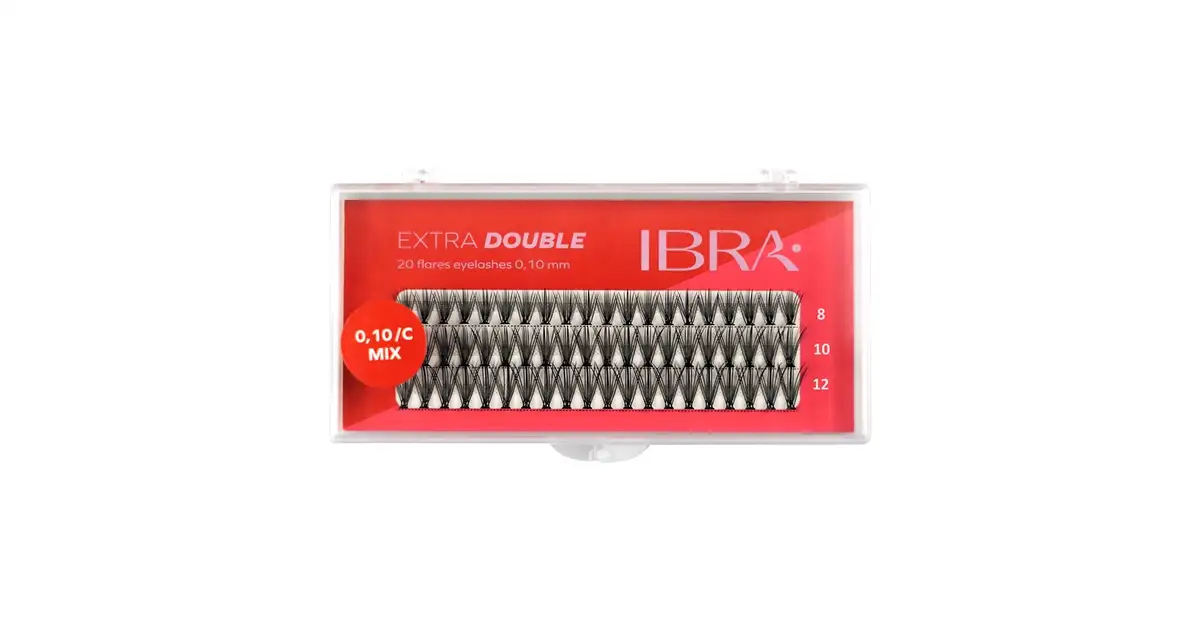 IBRA Makeup Extra Double MIX Mix Tufts Set