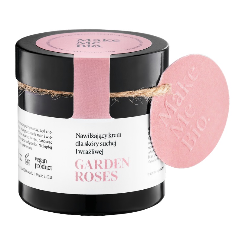 Make Me Bio Garden Roses Cremă hidratantă pentru pielea uscată și sensibilă