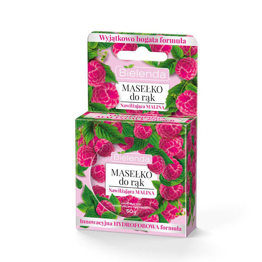 Bielenda Unt de mâini hidratant Zmeură