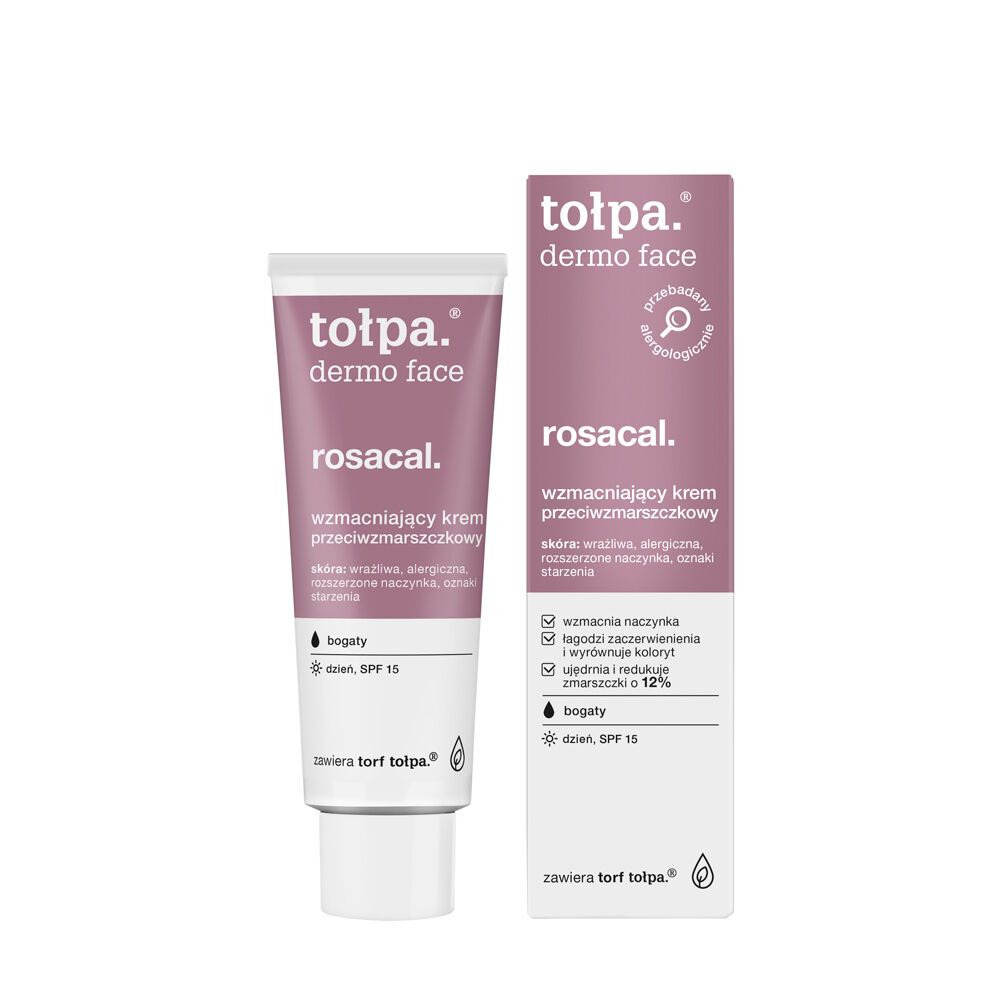 Tolpa Rosacal Crema de zi antirid întăritor SPF15 40ml
