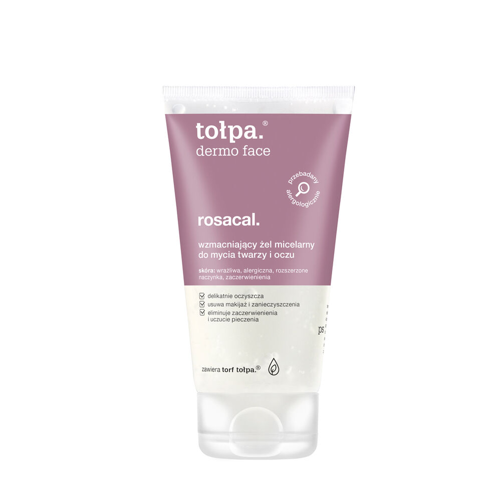 Tolpa Rosacal Strengthening Micellar Gel pentru față și ochi 150ml
