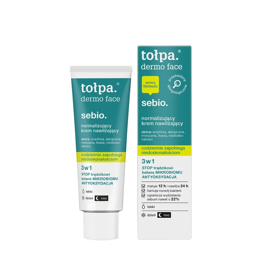 Tolpa Sebio Normalizing Moisturizing Cream 3in1 40ml