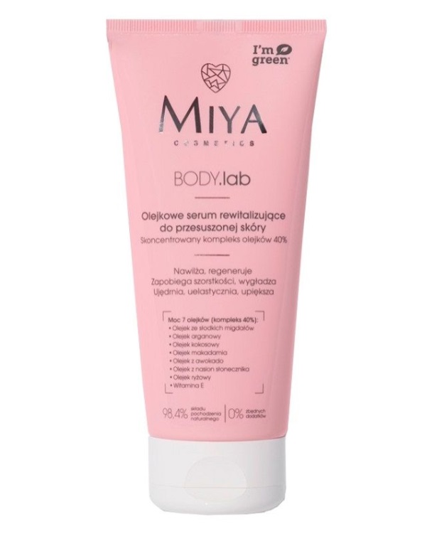 MIYA BODY.lab Serum de ulei pentru piele uscată 200ml