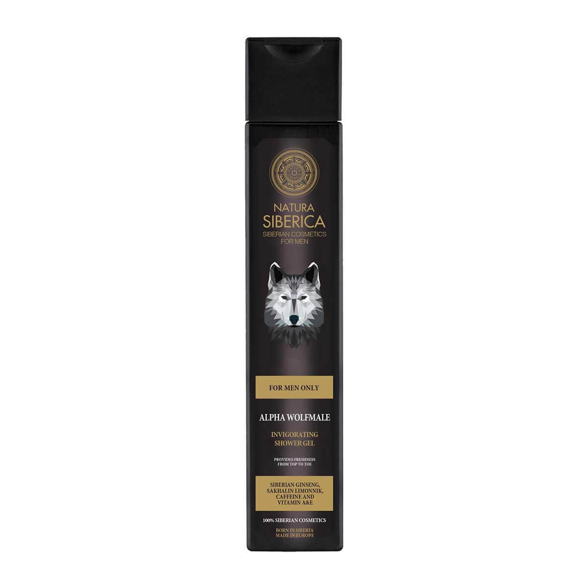 Natura Siberica Men Alpha Wolfmale Gel de duș pentru bărbați 250ml