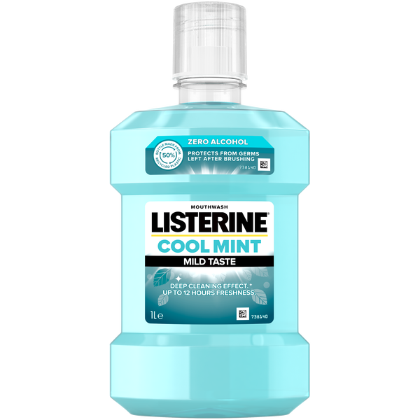Listerine Cool Mint Mild Taste apă de gură 1L