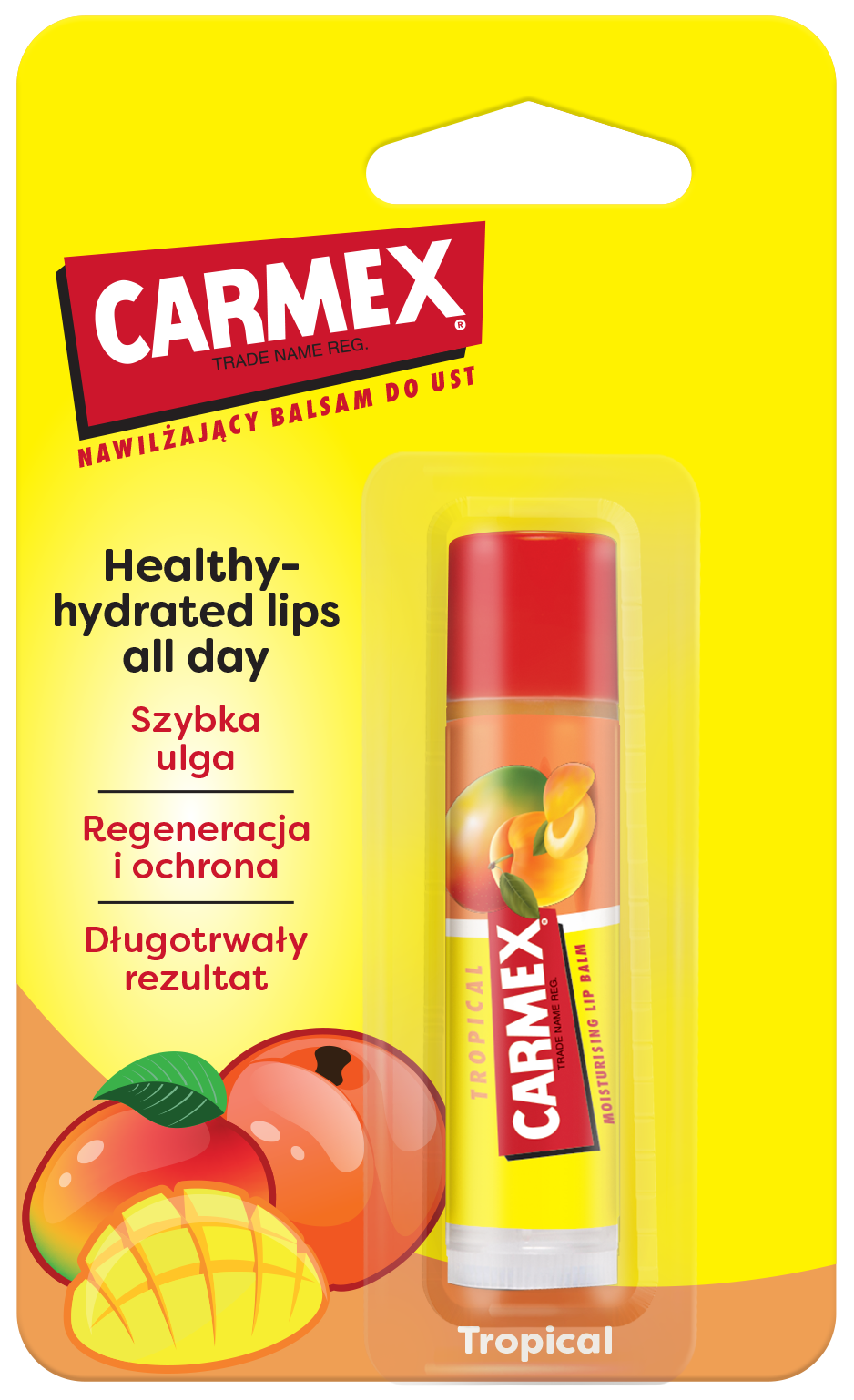 CARMEX Balsam de buze hidratant Classic în stick Tropical