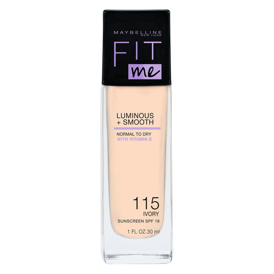 Maybelline Fit Me Luminous + Smooth Foundation 115 Ivory