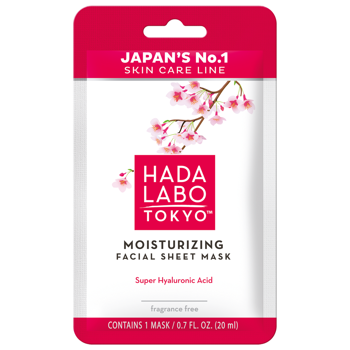 Mască hidratantă Hada Labo Tokyo White Moisturising Mask