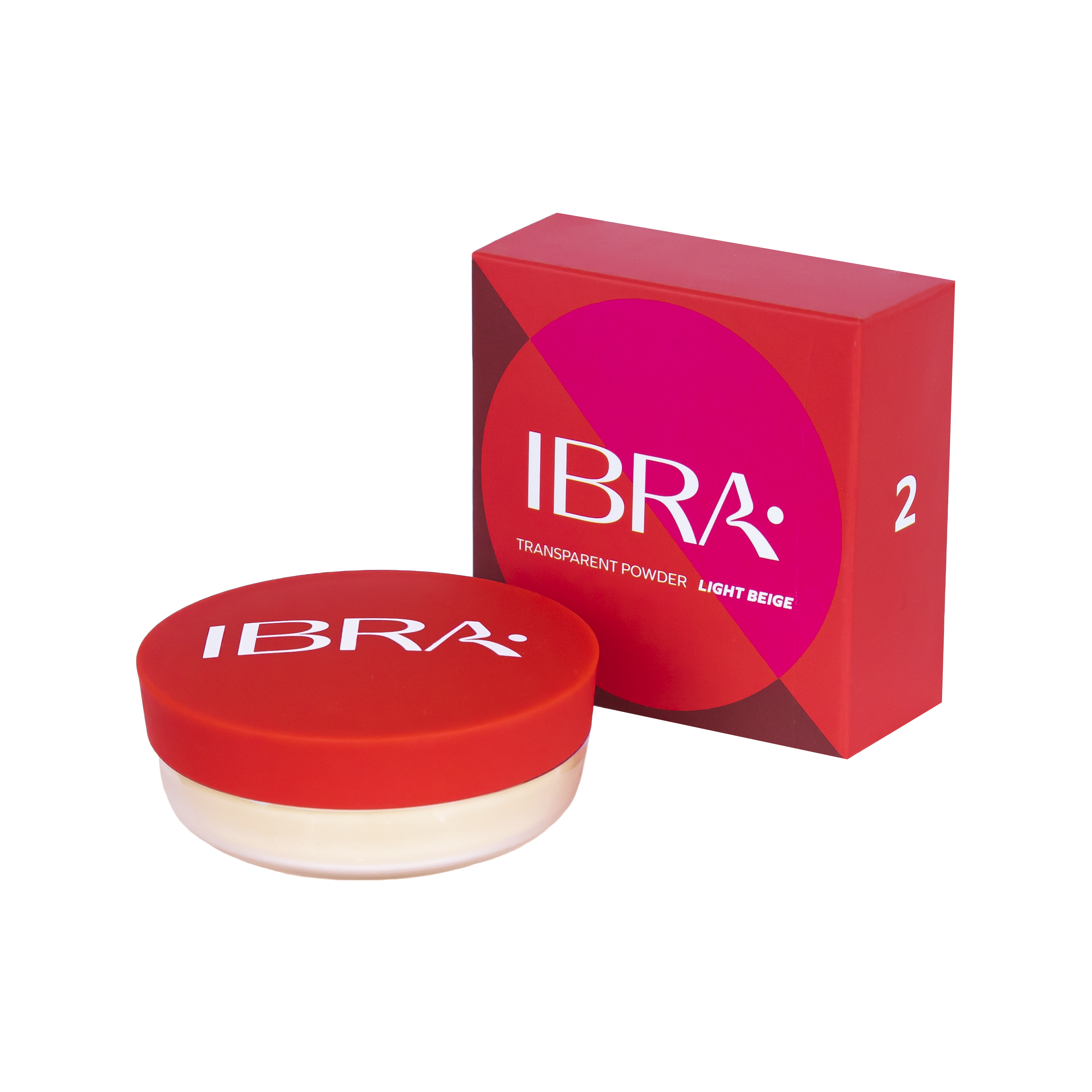 IBRA Makeup Powder Pudră transparentă de machiaj Nr. 2 12g