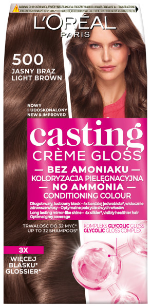 Loreal Casting Creme Gloss Colour 500 Light Brown
