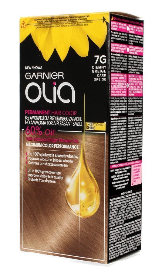 Garnier Olia Hair Colour 7G Dark Greige