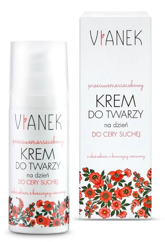Vianek Cremă de zi antirid pentru piele uscată 50ml