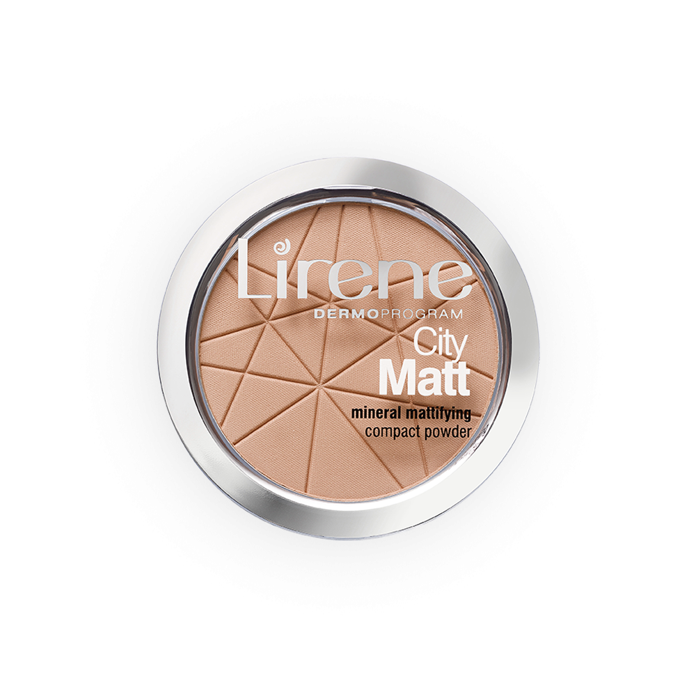 Lirene City Matt Pudră minerală matifiantă Lirene City Matt 03 Beige