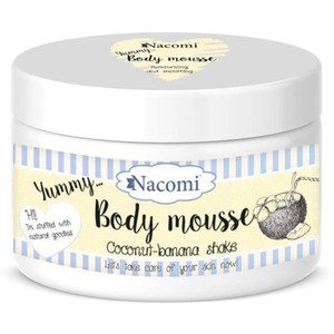 Nacomi Body Mousse de cocos și banane Nacomi Body Mousse Coconut-Banana Shake