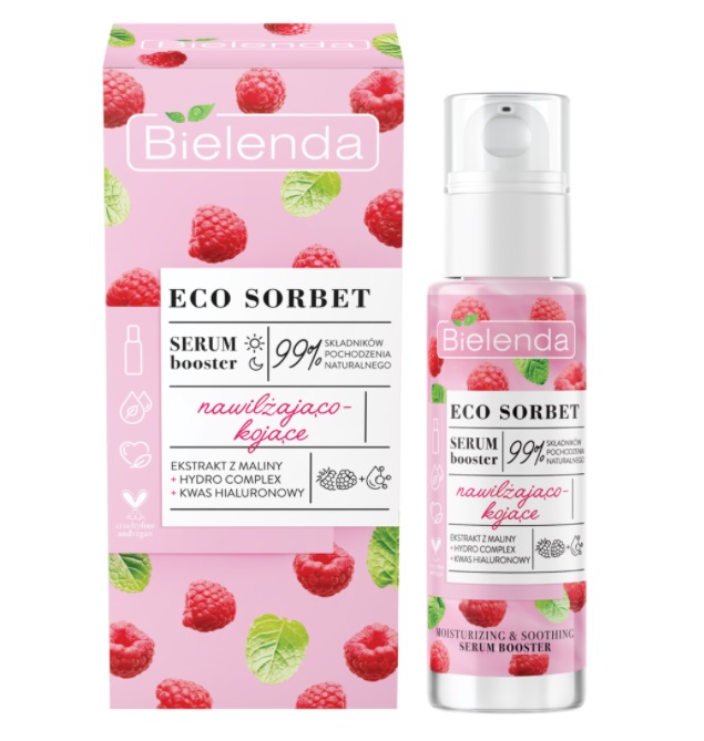 Bielenda Eco Sorbet Serum hidratant și calmant 30ml