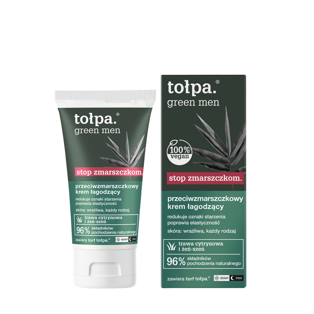 Tolpa Green Men Cremă calmantă antirid 50ml