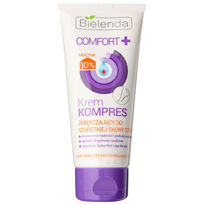Bielenda Comfort+ Cremă compresă de înmuiere pentru picioare 100ml
