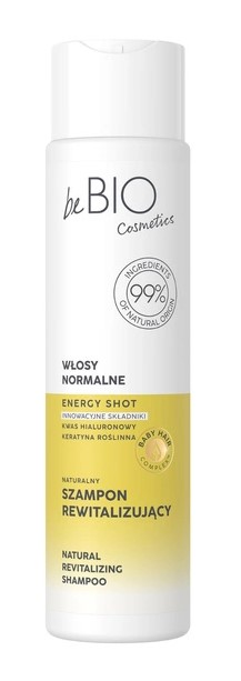 beBIO Șampon natural pentru păr normal 300ml