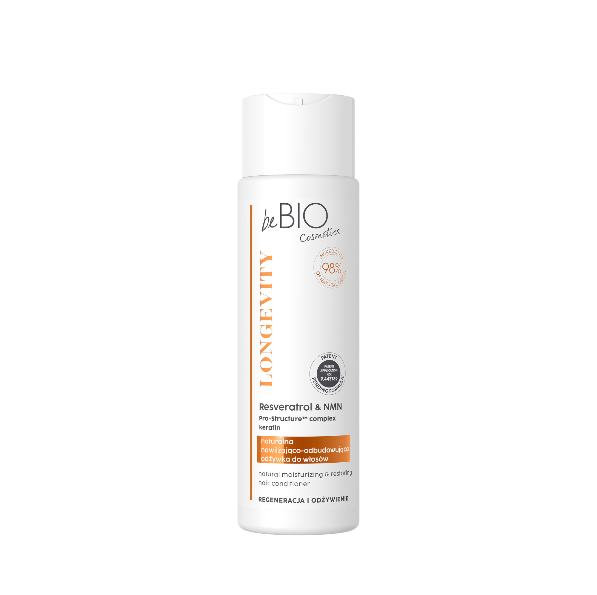beBIO Longevity Natural Hair Conditioner 250ml