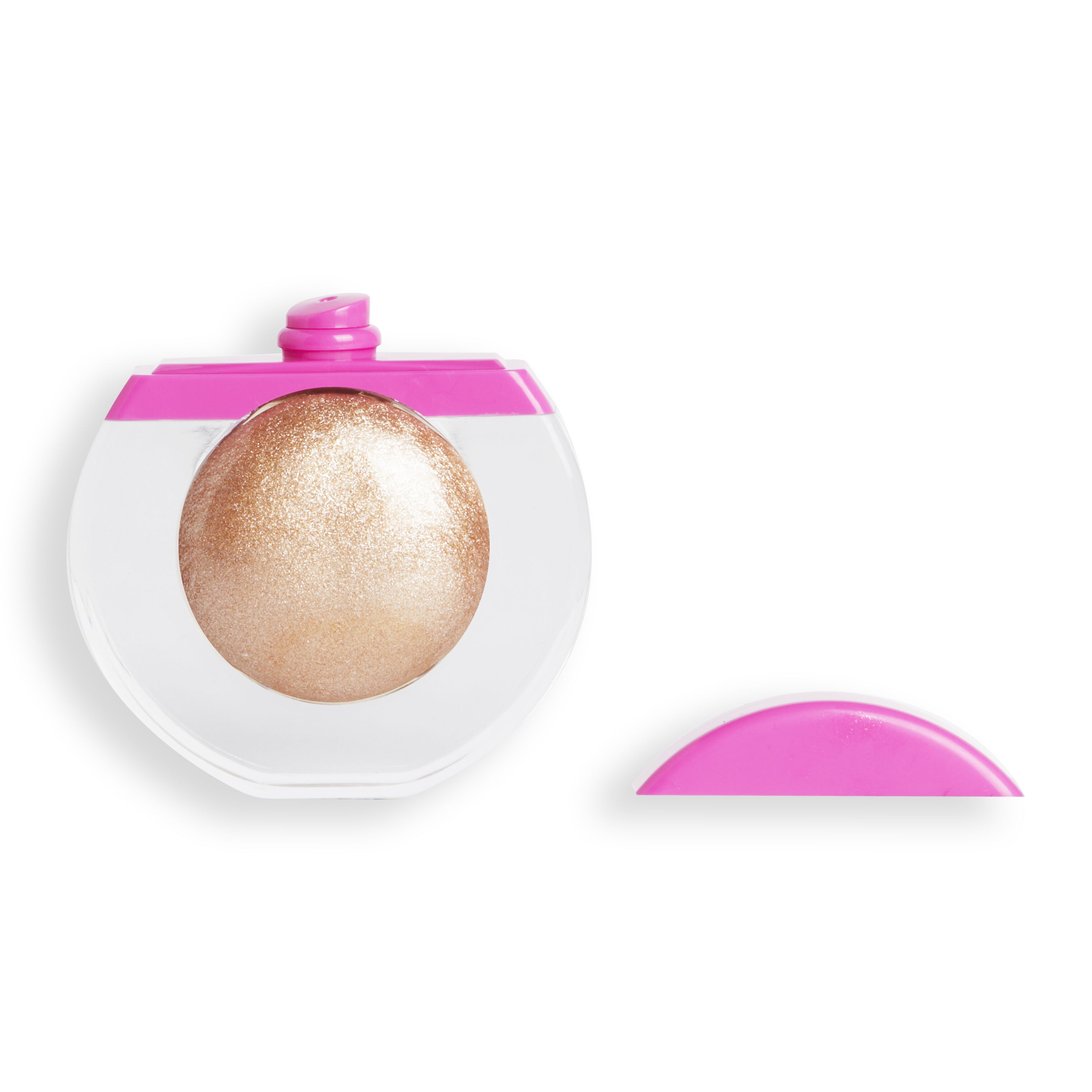 Makeup Revolution Relove Glitter Ball Liquid Highlighter Golden Energy 12ml