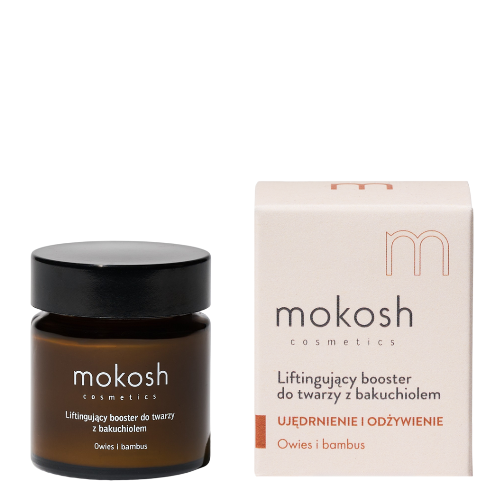 Mokosh Lifting Face Booster cu Ovăz Bacchic și Bambus 30ml