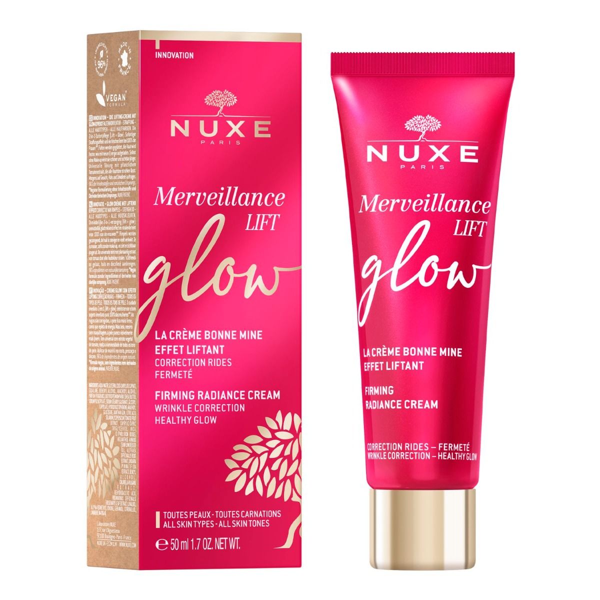 NUXE Merveillance Lift Cremă de lifting iluminatoare 50ml