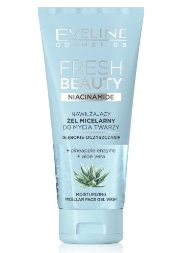 Eveline Fresh Beauty Gel de spălare a feței hidratant 150ml