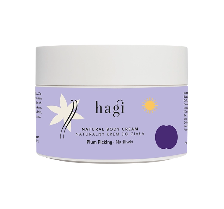 Hagi Natural Plum Body Cream 200ml