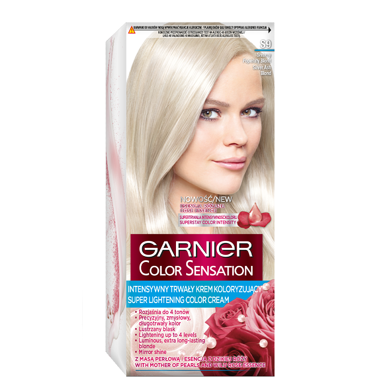 Garnier Color Sensation Hair Colour S9 Silver Ash Blonde