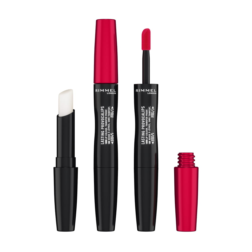 Rimmel Lasting Provocalips Liquid Lipstick 500 Kiss The Town Red