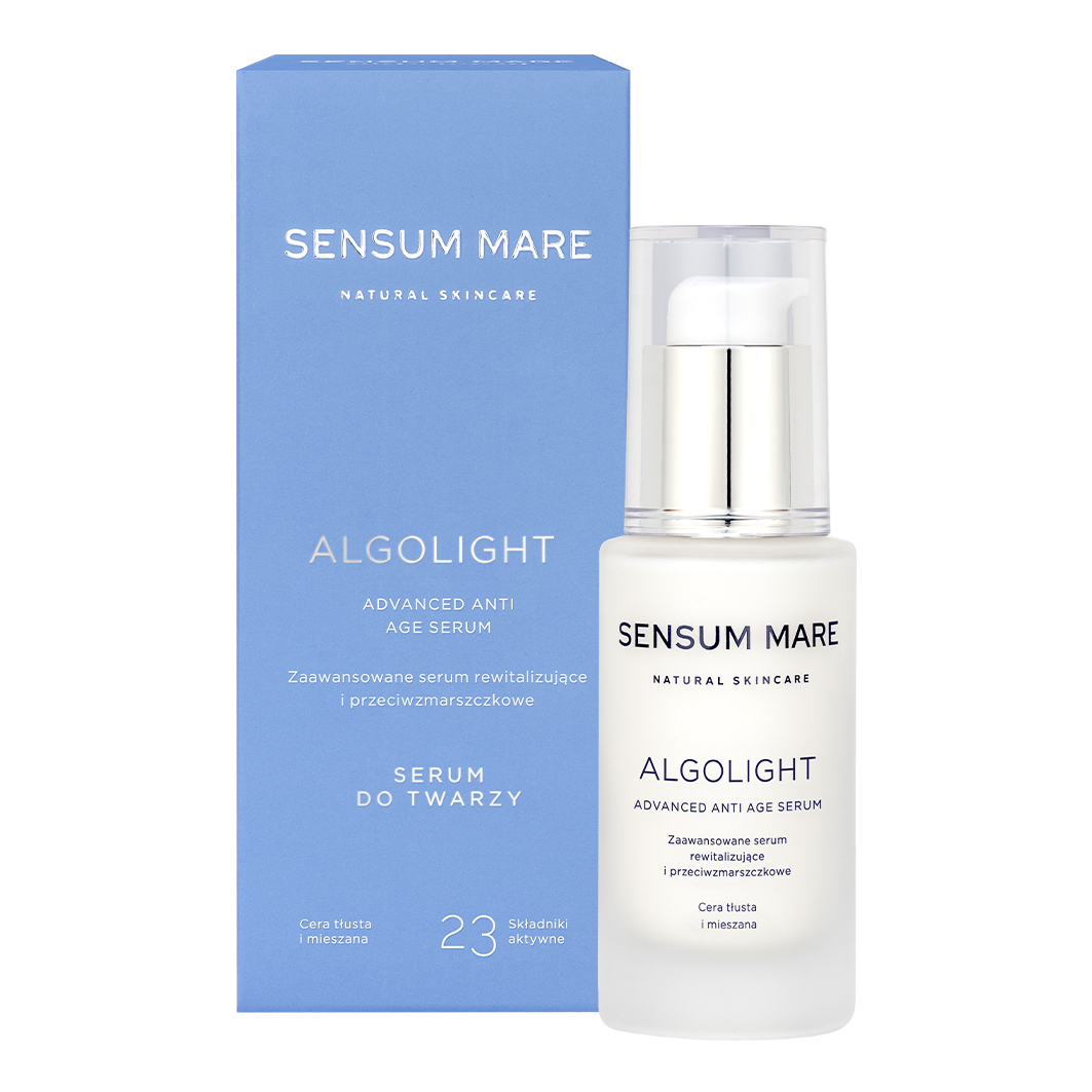 Sensum Mare Algolight Serum revitalizant și antirid cu textură ușoară 35ml