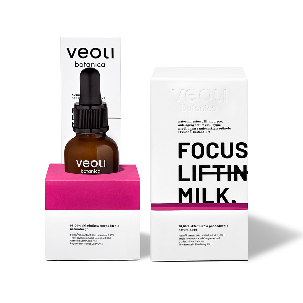 Veoli Botanica Focus Lifting Milk Serum pentru față 30ml