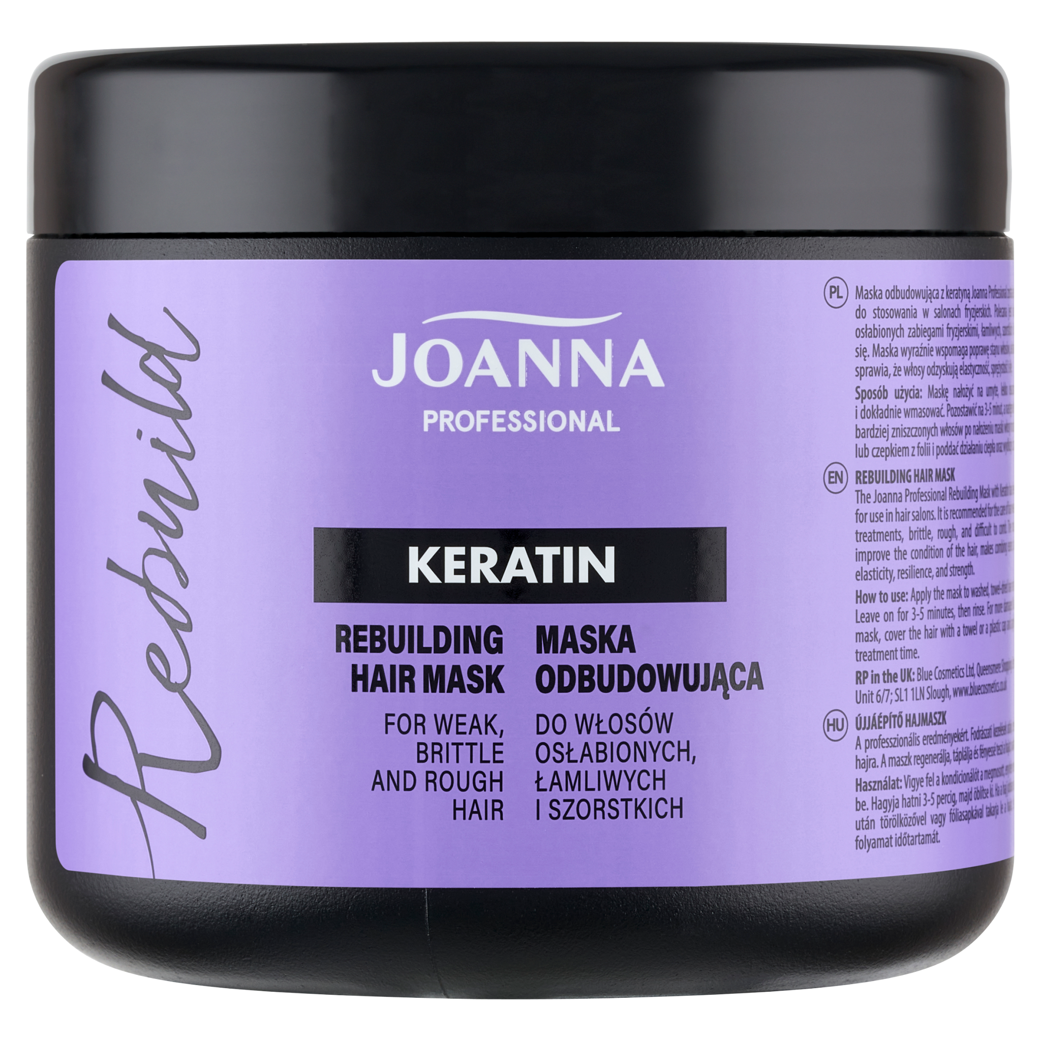 Joanna Keratin Mască reconstructivă de keratină 500g