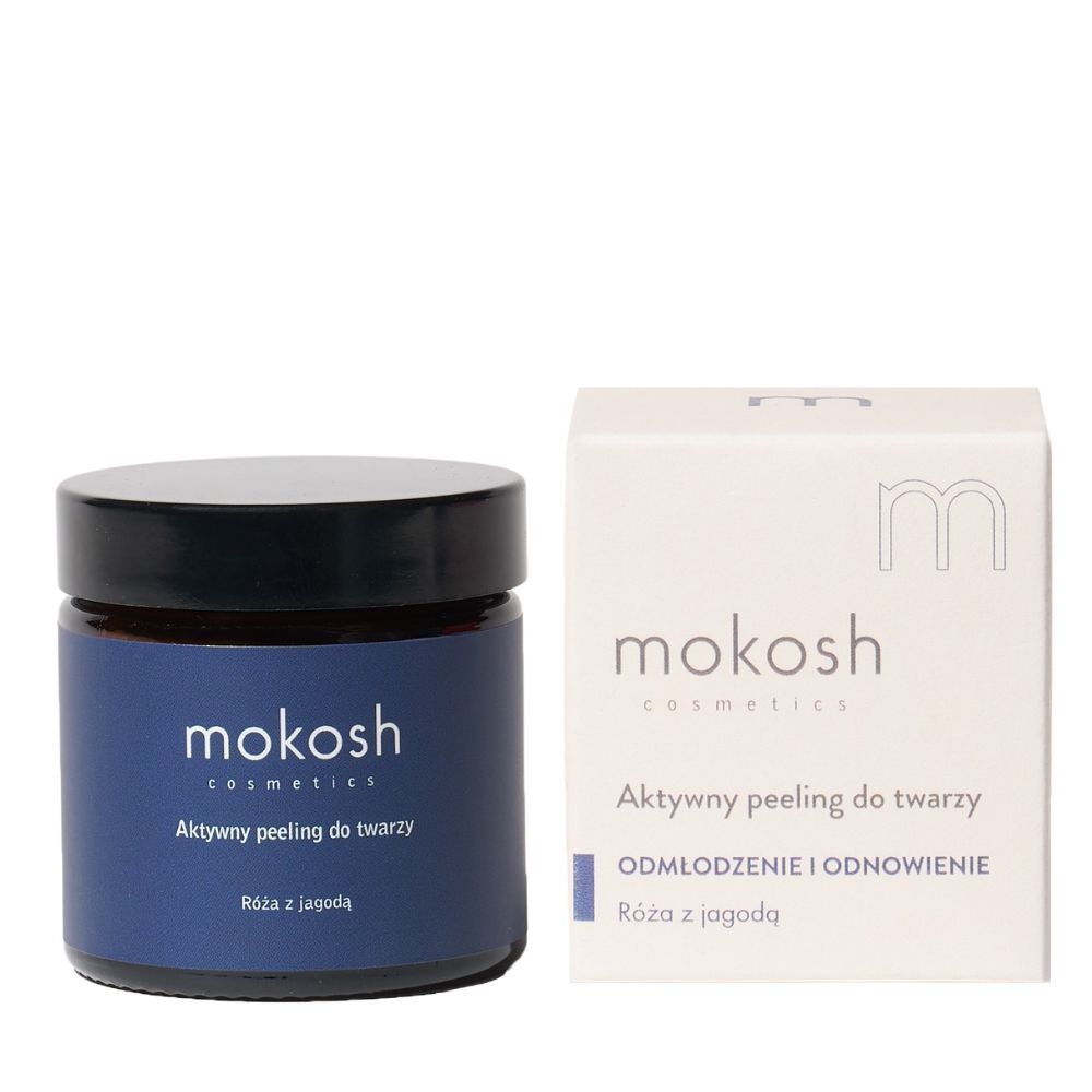 Mokosh Active Face Scrub Rose Berry 60ml