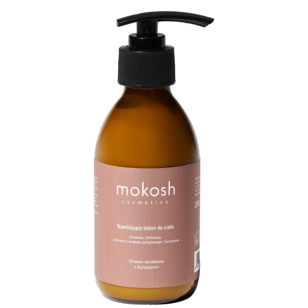 Mokosh Loțiune de corp cu lemn de santal și chihlimbar 200ml