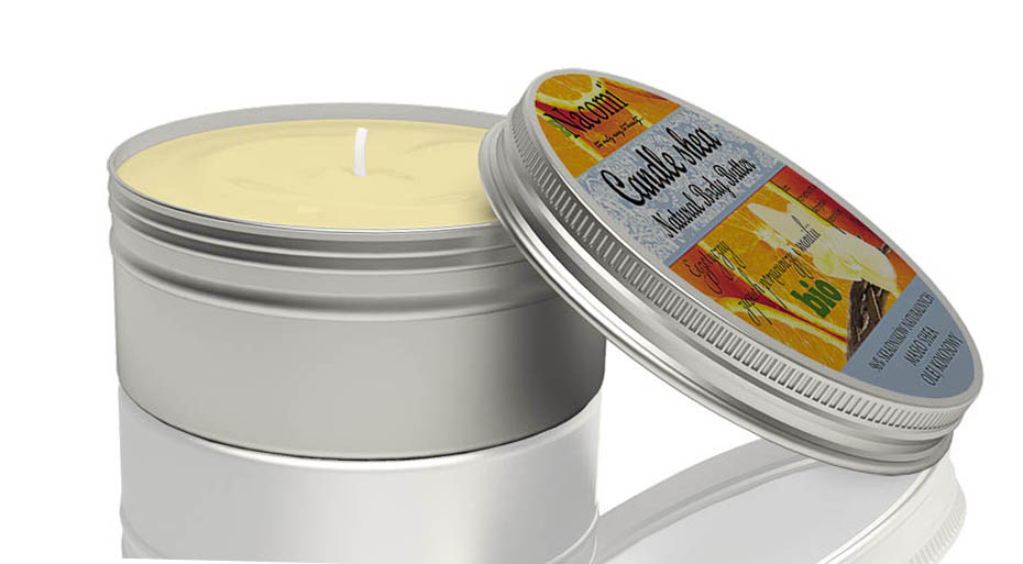 Nacomi Balsam pentru lumânări parfumate cu portocale și vanilie 150ml