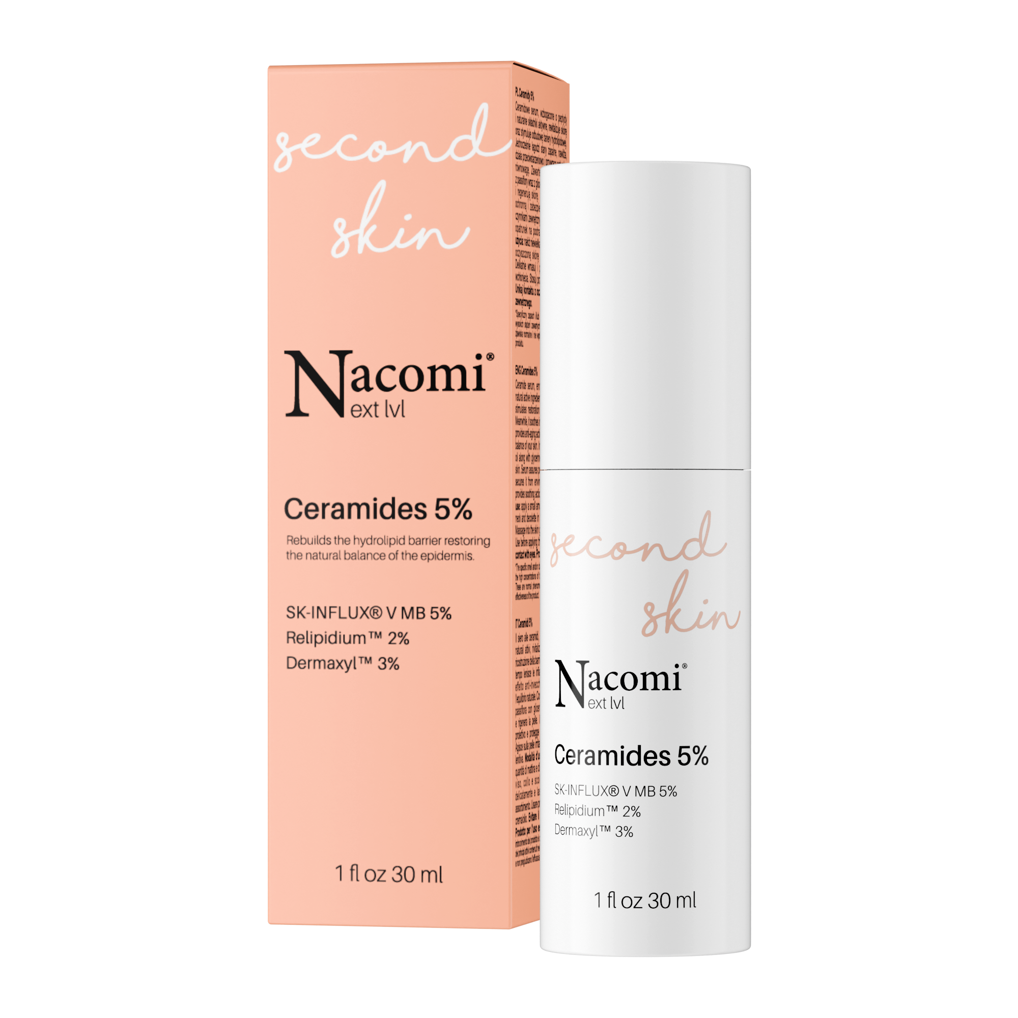 Nacomi Next Lvl Serum cu Ceramide 5% 30ml
