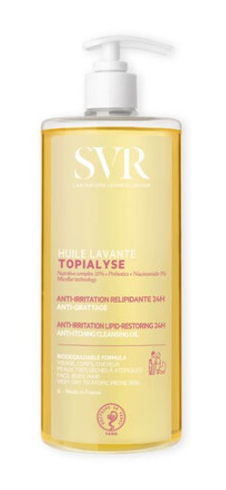 SVR Topialyse Wash Oil pentru piele uscată și atopică 1000ml