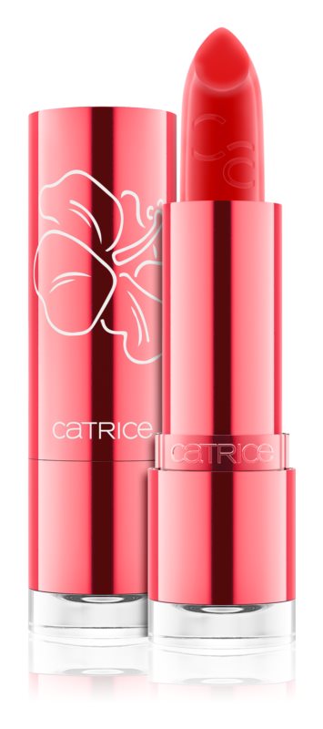 Catrice Glow Lip Balm Wild Hibiscus Lipstick 010 Hawaiian Blossom Glow
