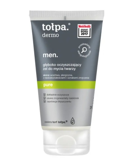 Tolpa Men Pure Pure Deep Cleansing Face Wash Gel 150ml