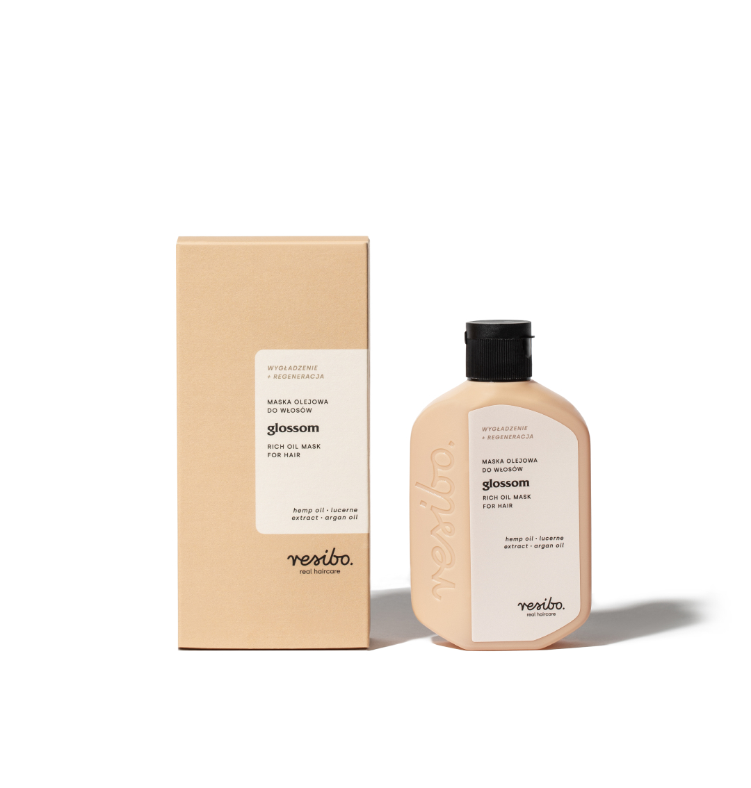 Resibo Glossom Mască de ulei pentru păr 100ml