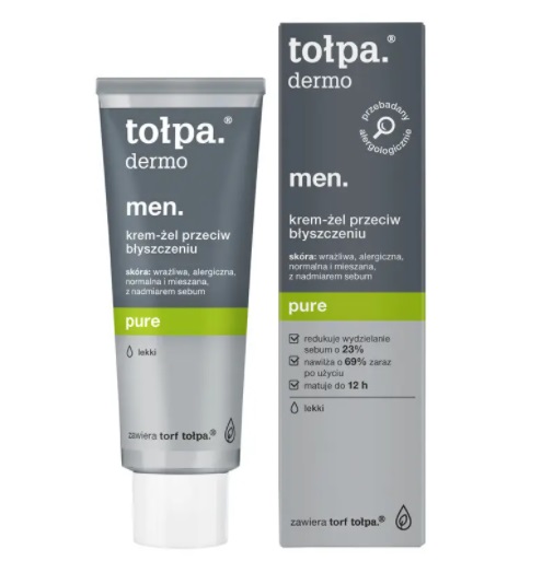 Tolpa Men Pure Anti-Glare Cream-Gel 40ml