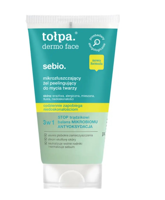 Tolpa Sebio Gel peeling micro exfoliant 150ml