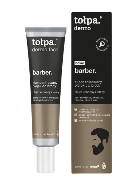 Tolpa Barber Barber Ulei de barbă concentrat 40ml